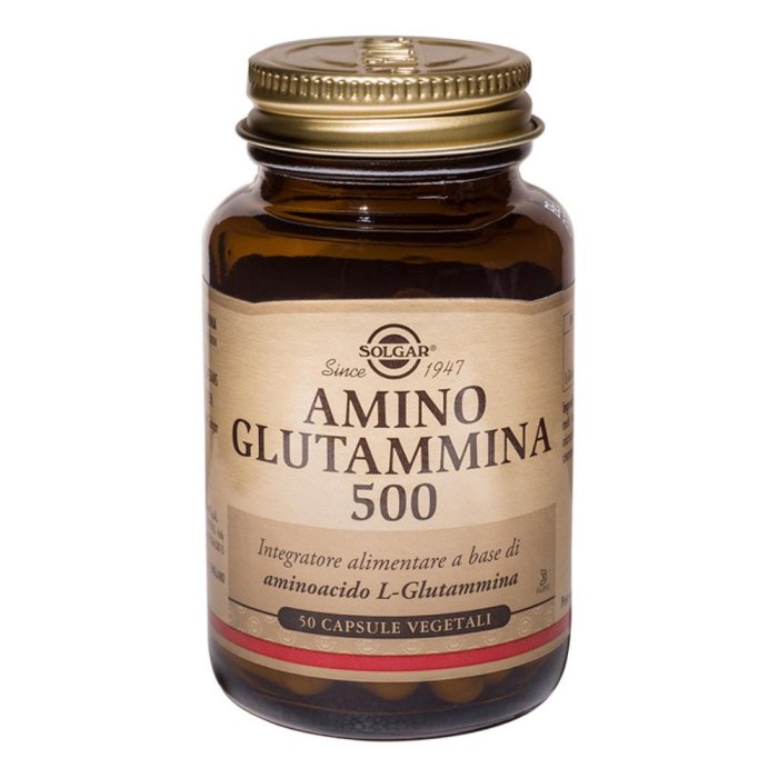 Solgar It. Multinutrient Amino Glutammina 500 50 Capsule Vegetali