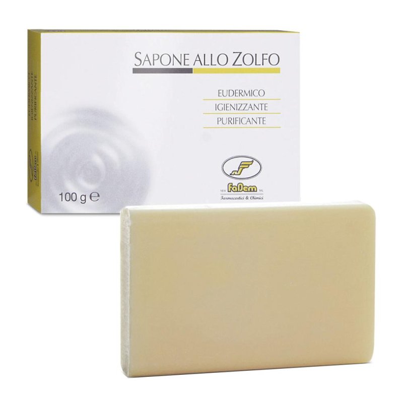  Sapone Zolfo Igienizzante Purificante a pH Acido 100 g
