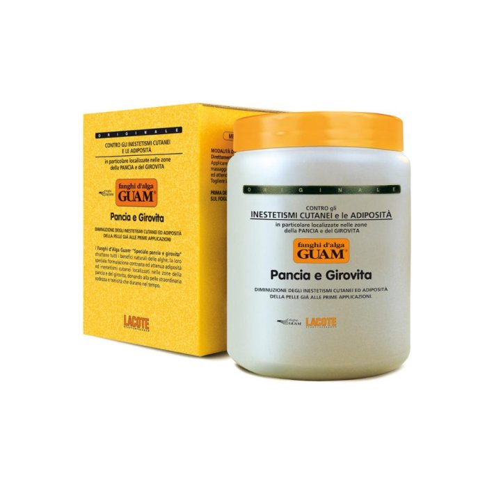 Guam Fanghi d'Alga Pancia e Girovita contro Cellulite e Adiposità 1000g