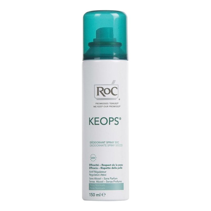 RoC  Deodoranti Keops Deodorante Spray Secco Senza Alcool 150 ml