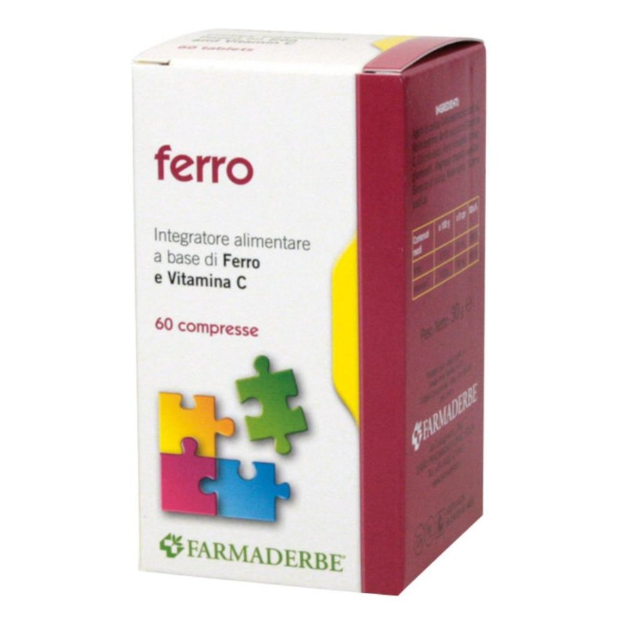 Farmaderbe Ferro 60 Compresse Farmaderbe Ferro 60 Compresse