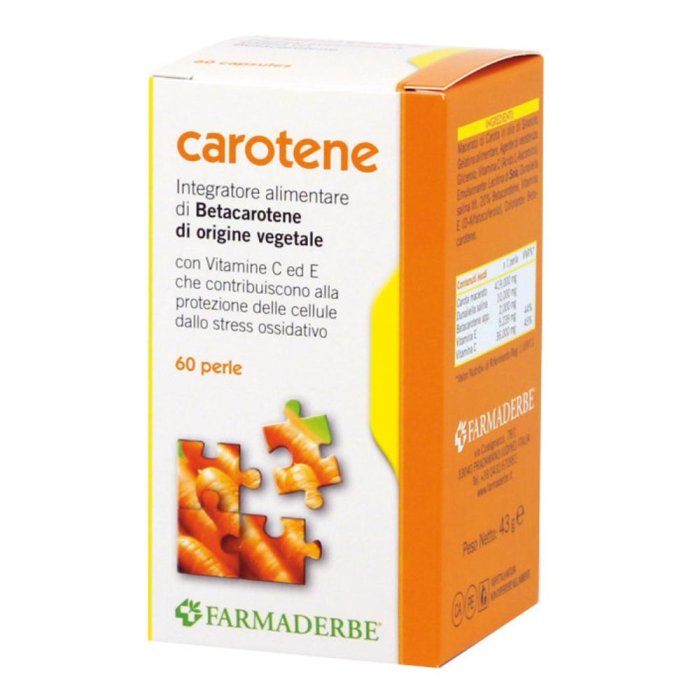 Farmaderbe Carotene 60 Perle