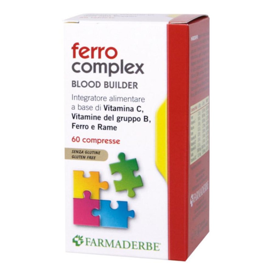 Farmaderbe Ferro Complex 60 Compresse Farmaderbe Ferro Complex 60 Compresse