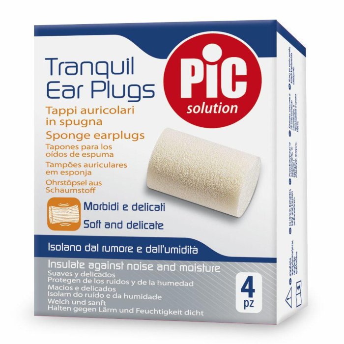 Pikdare Tappi Auricolari Tranquil In Spugna 4 Pezzi