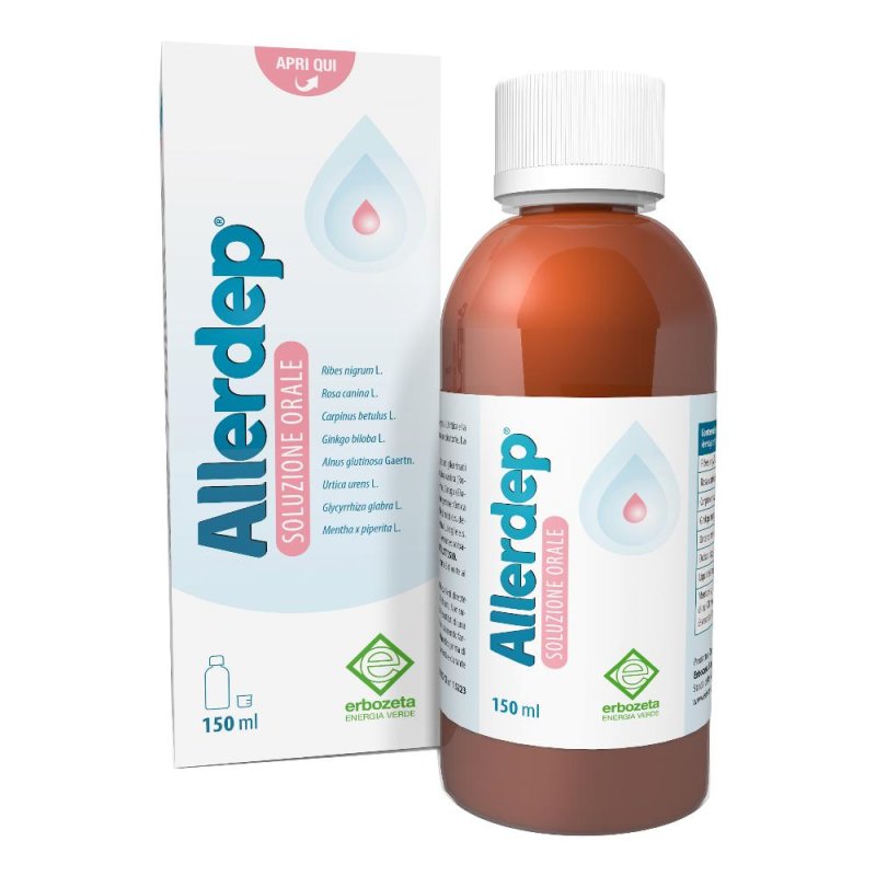 Allerdep sciroppo benessere delle vie respiratorie 150ml