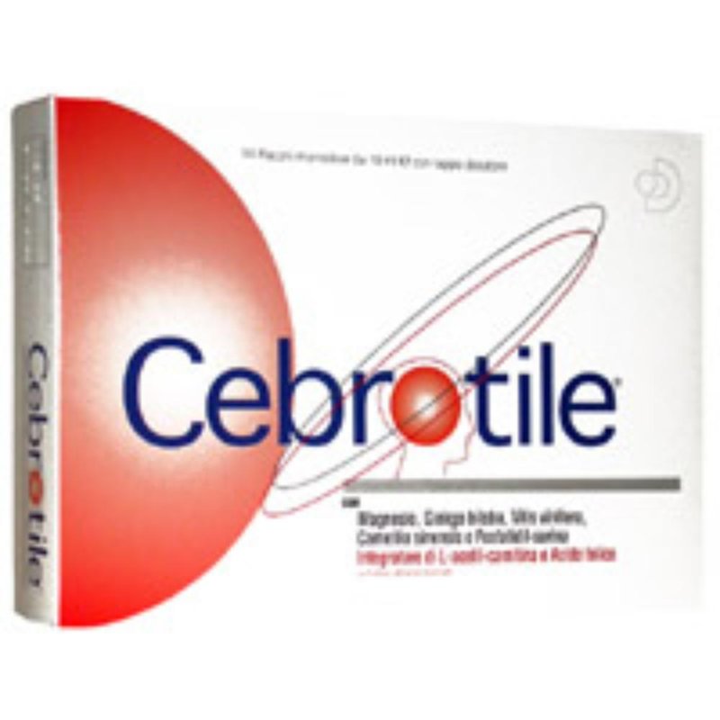 Cebrotile 14 flaconi integratore ricostituente