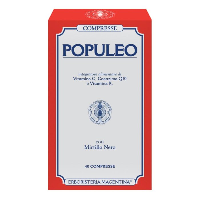 Erboristeria Magentina Populeo Emorroidi 40 Tavolette