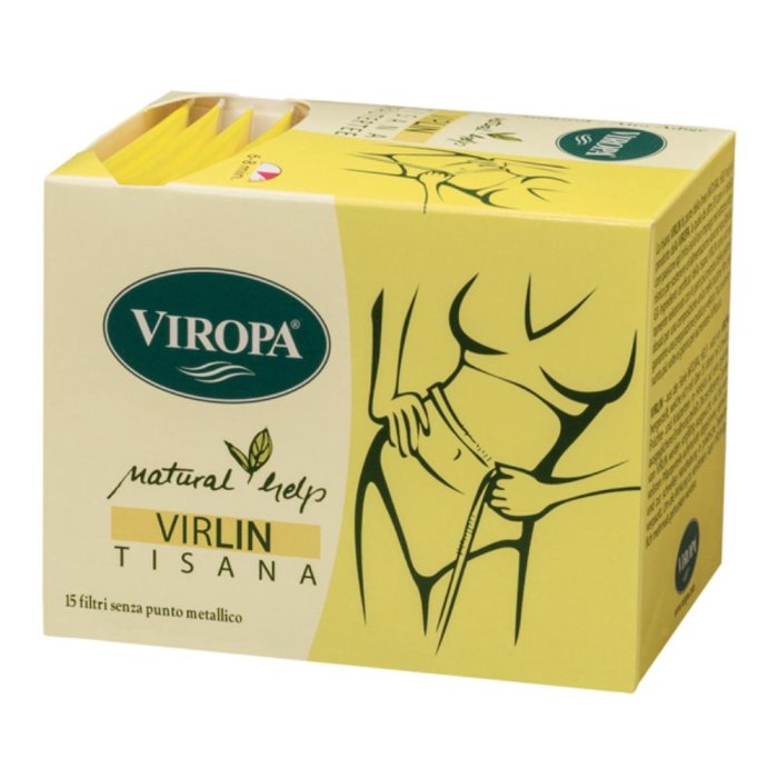Viropa Natural Help Virlin Tisana a base di Erbe 15 Bustine