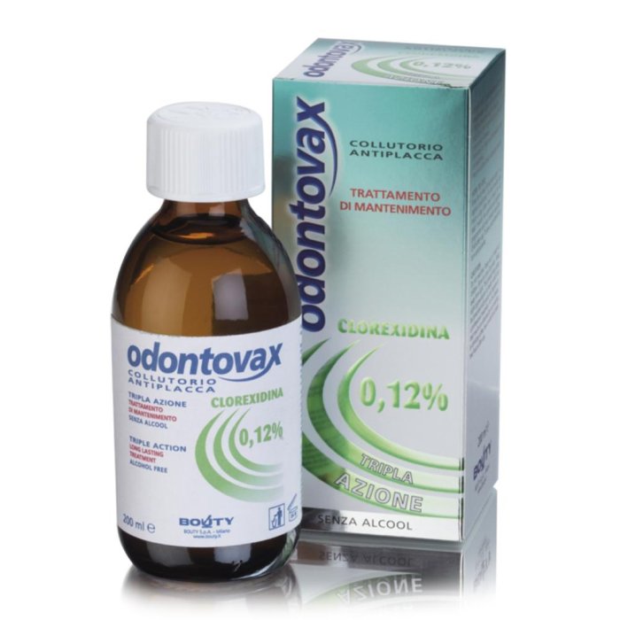 Odontovax  Igiene Dentale Quotidiana Clorexidina 0,12 Colluttorio 200 ml