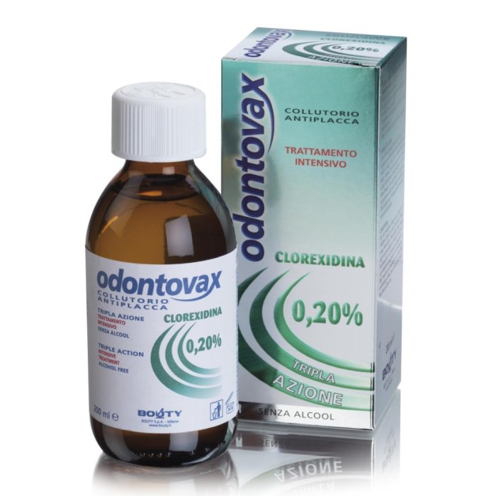 Odontovax  Igiene Dentale Quotidiana Clorexidina 0,20 Colluttorio 200 ml