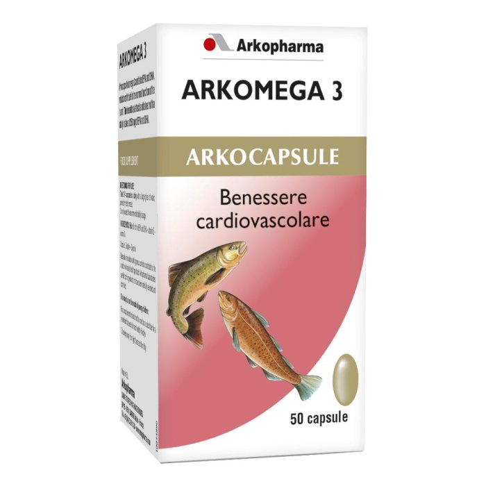 Arkomega 3 50 capsule benessere cardiovascolare