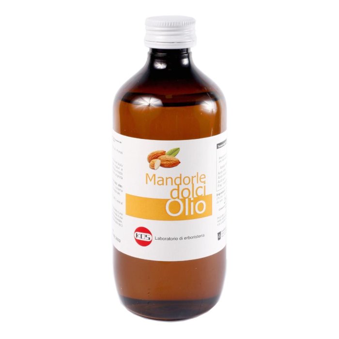 Olio di Mandorla Dolce KOS Vegetale Puro – Olio Idratante Elasticizzante per Corpo e Capelli