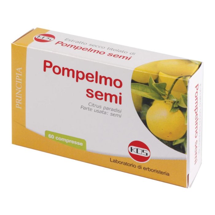 Kos Principia - Pompelmo Semi Estratto Secco Integratore Alimentare 60Compresse