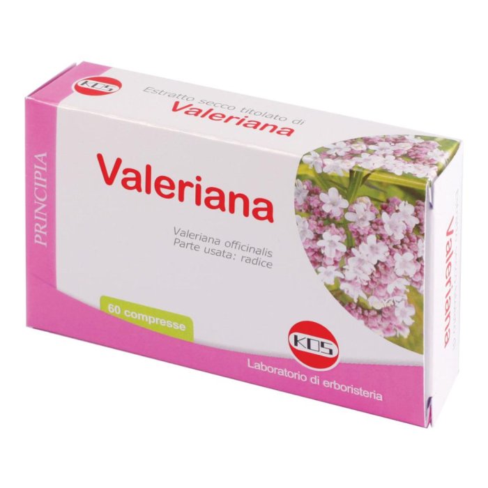 Kos Valeriana Estratto Secco Integratore Sonno e Rilassamento 60 Compresse