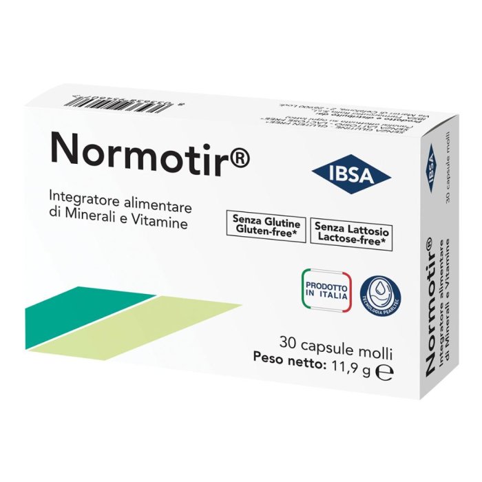Ibsa Farmaceutici  Normotir Integratore Alimentare 30 Capsule Molli