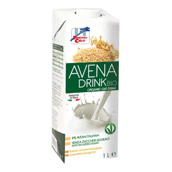 Fsc Avena Drink Bevanda Di Avena Bio Vegan Senza Zuccheri Aggiunti 1 Lt