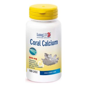 LongLife Integratore Coral Calcium 100 Capsule