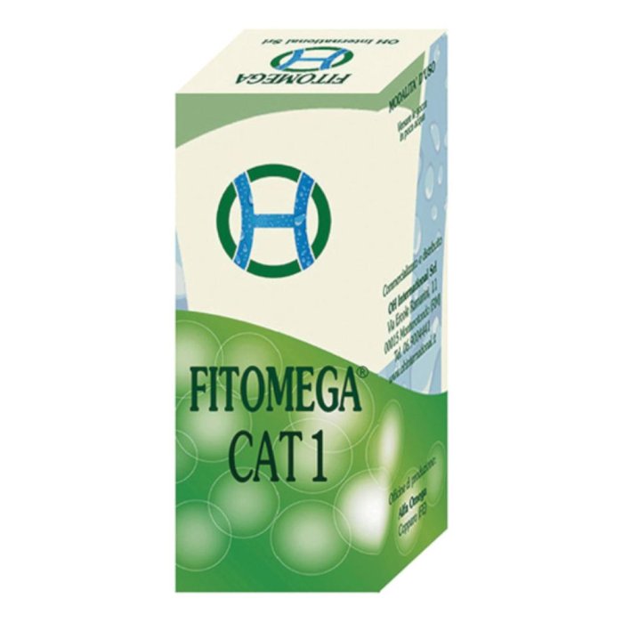 Fitomega CAT 01 50 ml gocce - integratore fitoterapico linea Fitomega CAT