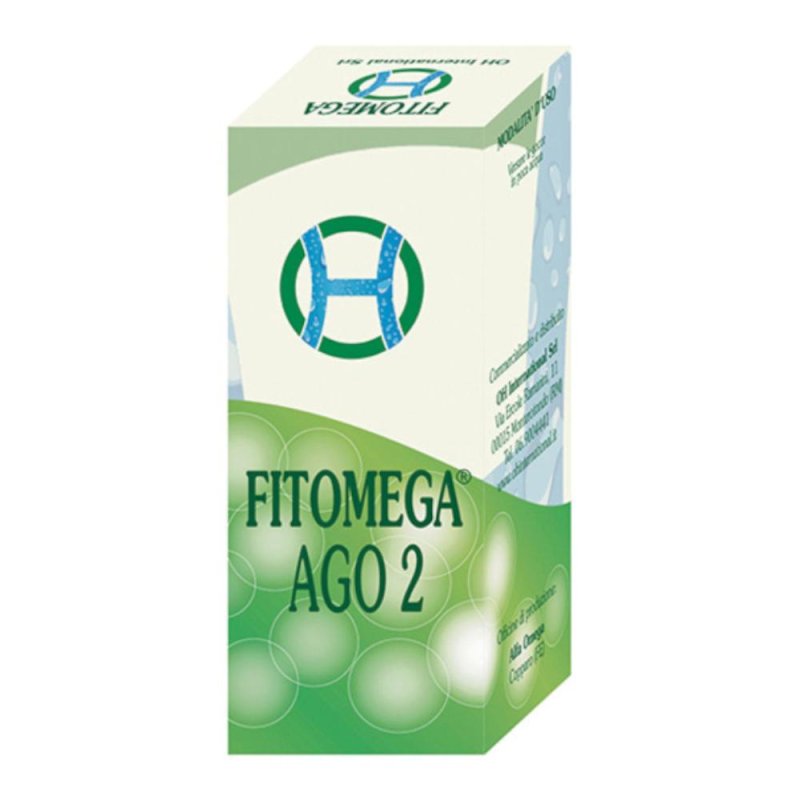 Fitomega AGO 02 50 ml gocce - integratore fitoterapico della linea Fitomega AGO