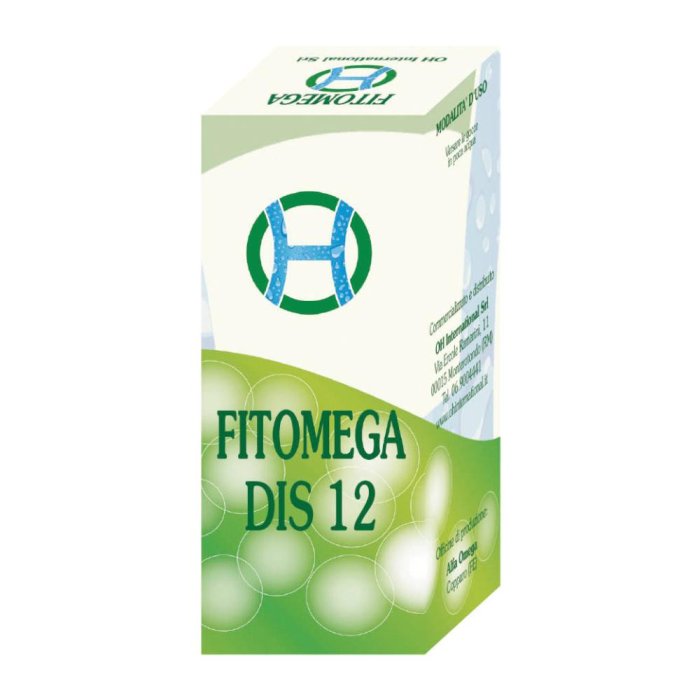 Fitomega DIS 12 gocce 50 ml - integratore fitoterapico drenante e depurativo