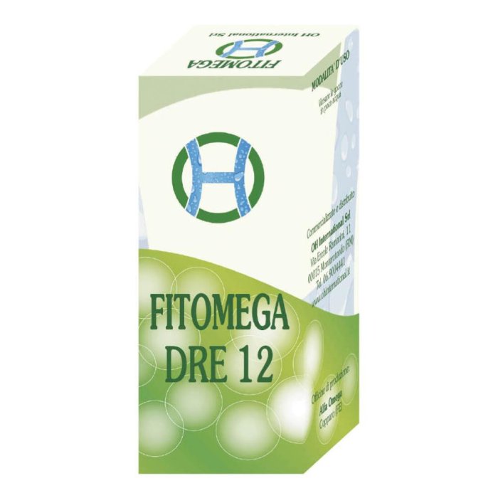 Fitomega Dre 12 Gocce Orali 50 ml Integratore Drenante Naturale in Gtt