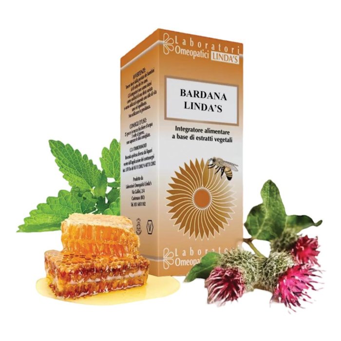 Bardana Gocce 30 ml Linda’s – Integratore Naturale Depurativo e Drenante in Gtt per Pelle e Benessere del Fegato