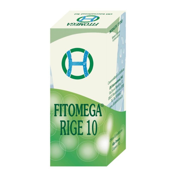Fitomega RIGE 10 50 ml gocce - integratore Fitomega RIGE 10 per circolazione