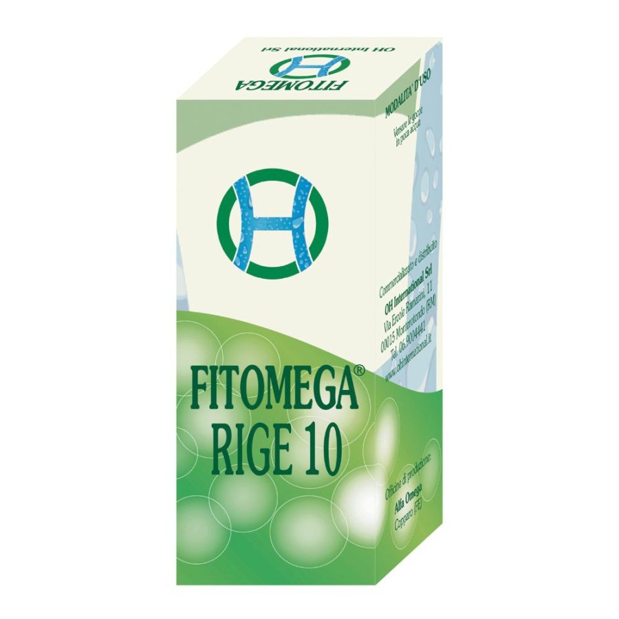 Fitomega RIGE 10 50 ml gocce - integratore Fitomega RIGE 10 per circolazione