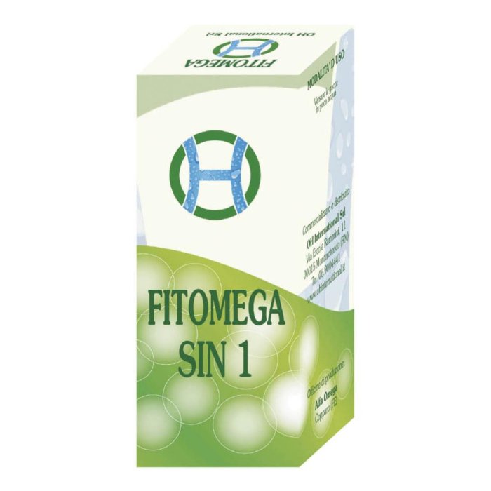 Fitomega Sin 1 integratore alimentare in gocce 50 millilitri supporto fitoterapico naturale