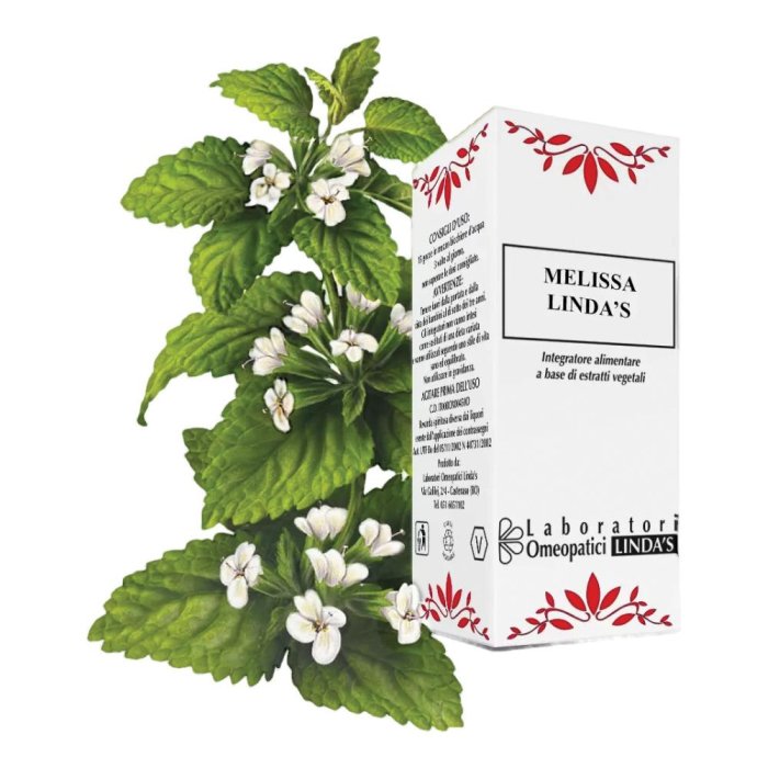Melissa Lindas gocce 30 ml integratore alimentare a base di melissa