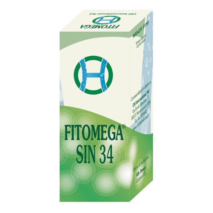 Fitomega SIN 34 50 ml gocce - integratore Fitomega SIN