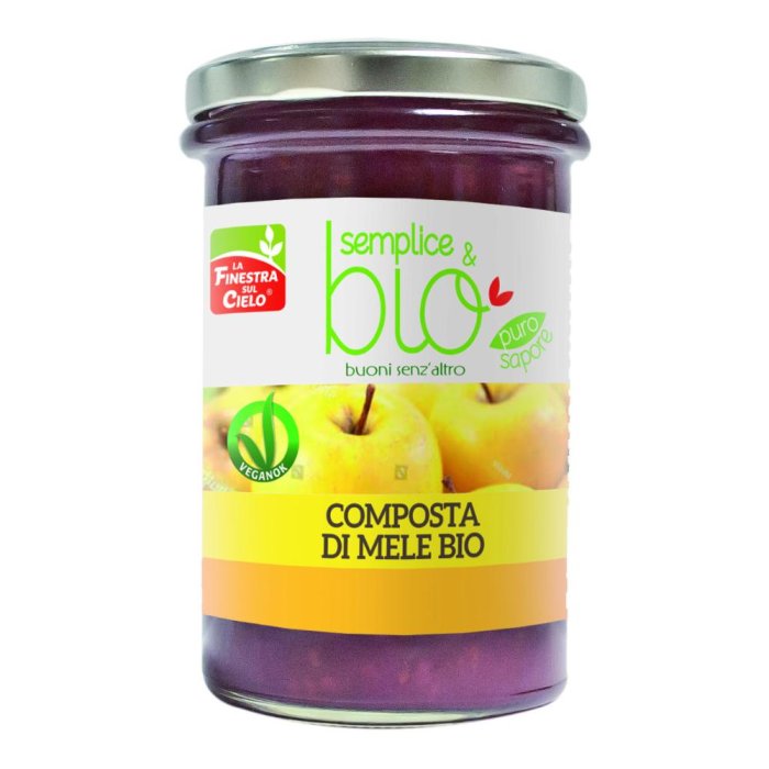 COMPOSTA MELE 320G SEMPL&BIO