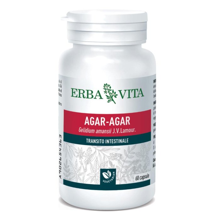 Erba Vita Agar Agar Integratore Alimentare 60 Capsule