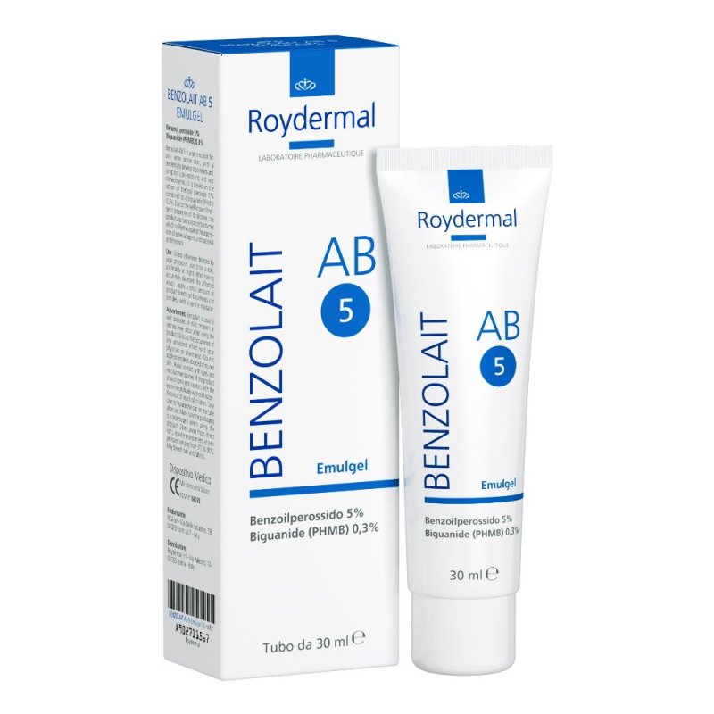 Benzolait 5 emulgel per pelli a tendenza acneica 40 ml