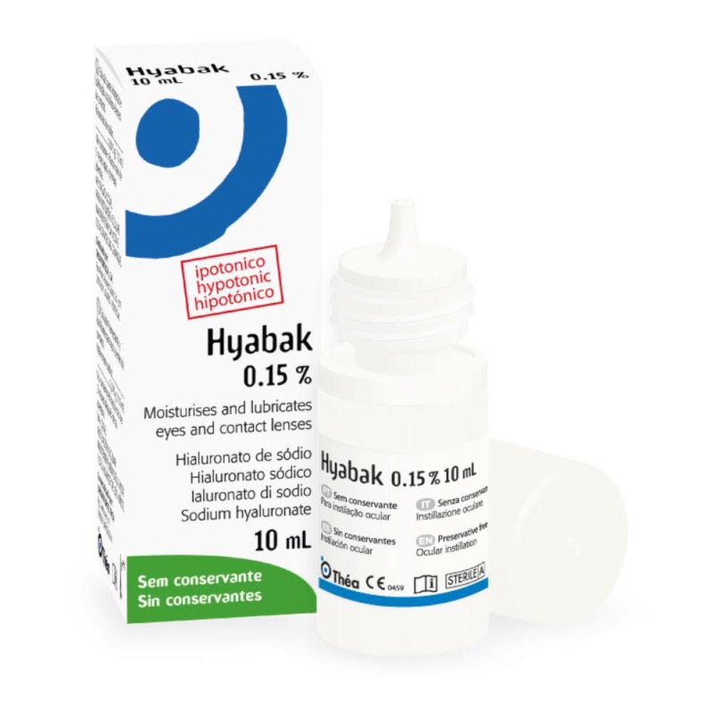 Laboratoires Thea Hyabak Soluzione Oftalmica 10 ml