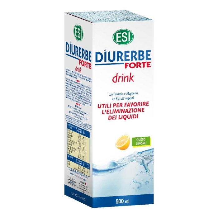 Esi  Drenante Depurativa Diurerbe Forte Integratore Soluzione 500 ml