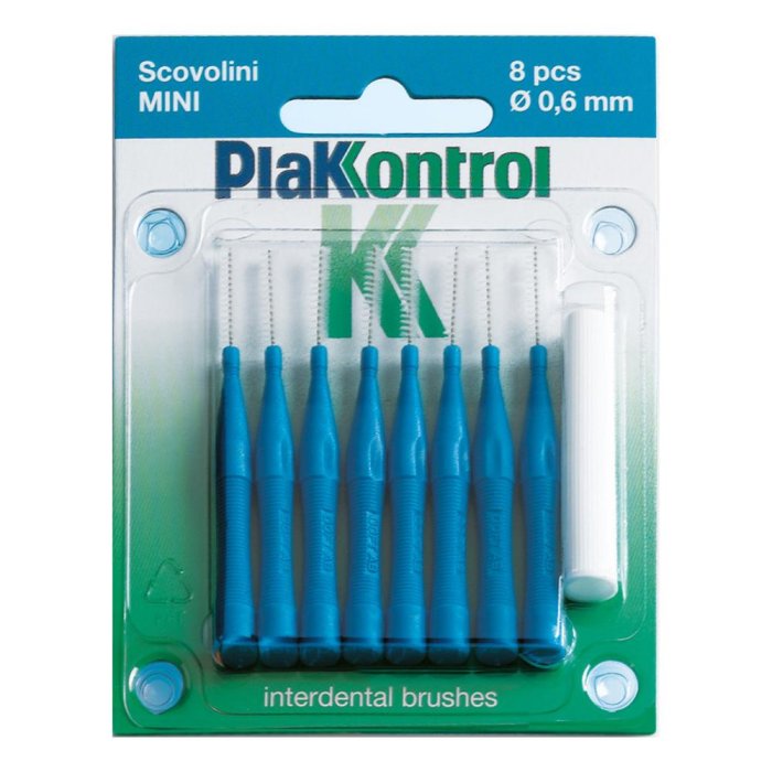 Plakkontrol  Igiene Interdentale Quotidiana 10 Scovolini con Manico 0,6 mm