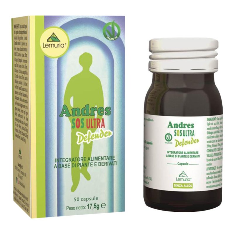 Andres SOS Ultra Defender 50 capsule - integratore per difese immunitarie