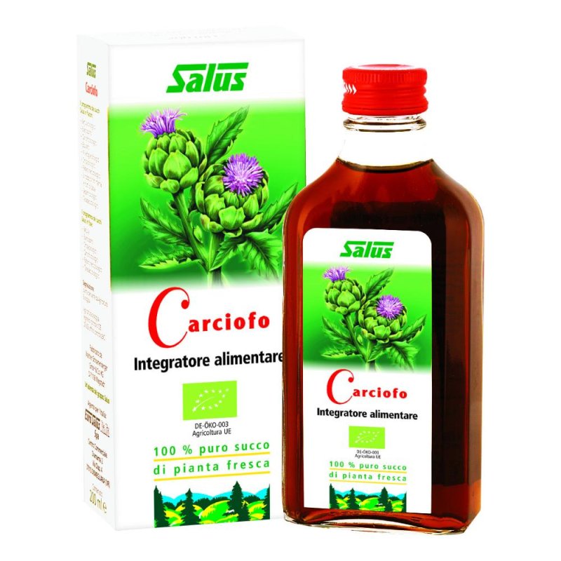 Salus Haus Carciofo Succo BIO Integratore Funzionalità Epatica 200 ml
