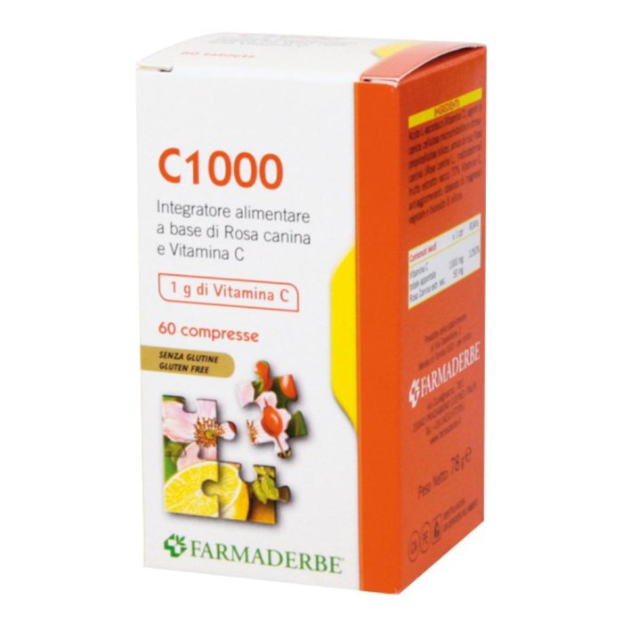 Farmaderbe Nutra C 1000 60 Compresse