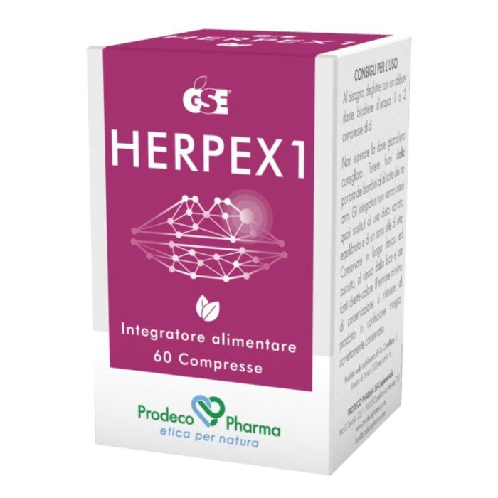 GSE  Difese Immunitarie Herpex1 Integratore Alimentare 60 Compresse