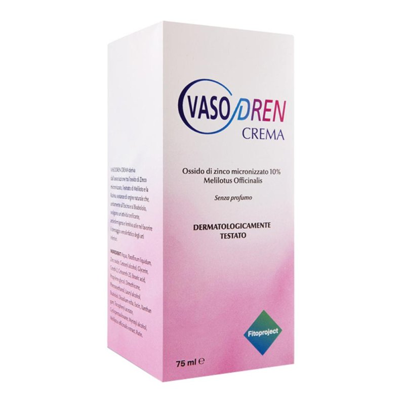 Fitoproject Vasodren Crema Gambe 75 ml Fitoproject Vasodren Crema Gambe 75 ml