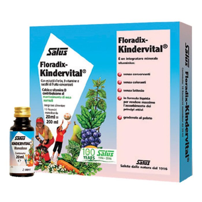 KINDERVITAL VIT E/CA 20MLX10FL