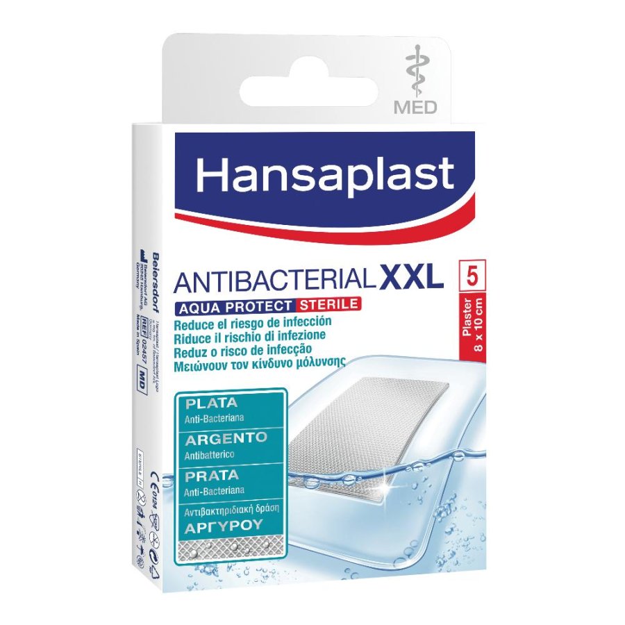 HANSAPLAST MED AQ WD 80X100 5P HANSAPLAST MED AQ WD 80X100 5P