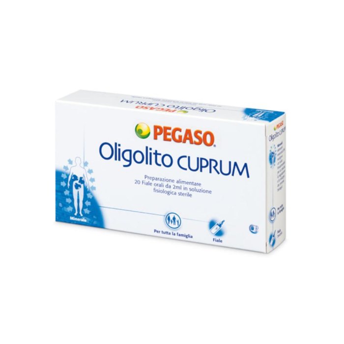 Pegaso Oligolito Cuprum 20 Fiale 2 Ml