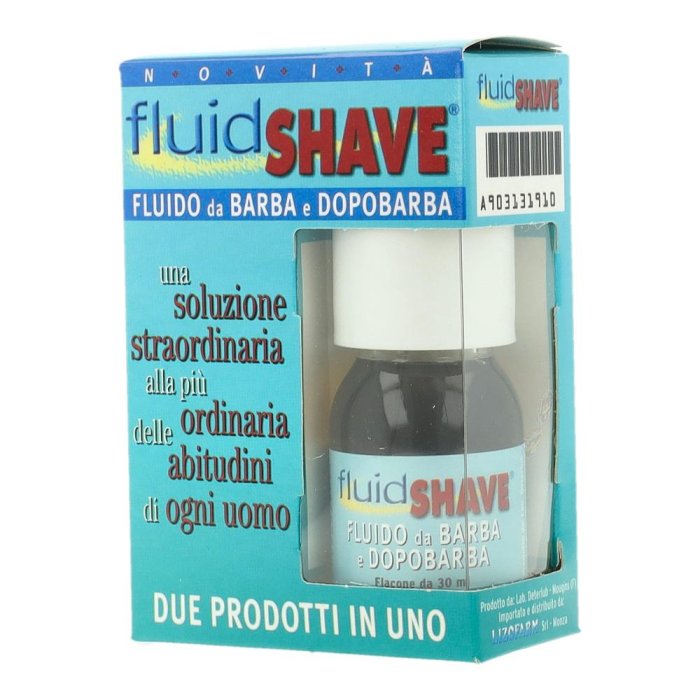 Fluidshave fluido barba 30 ml - fluido pre e dopobarba lenitivo