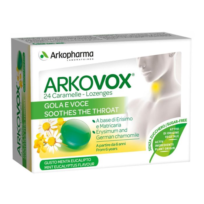 Arkovox Menta/eucalipto 24 Caramelle