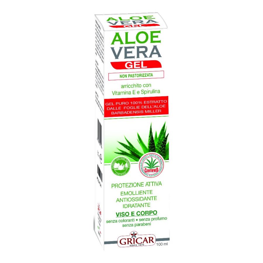 Aloe Vera Gel 100 ml gel lenitivo idratante