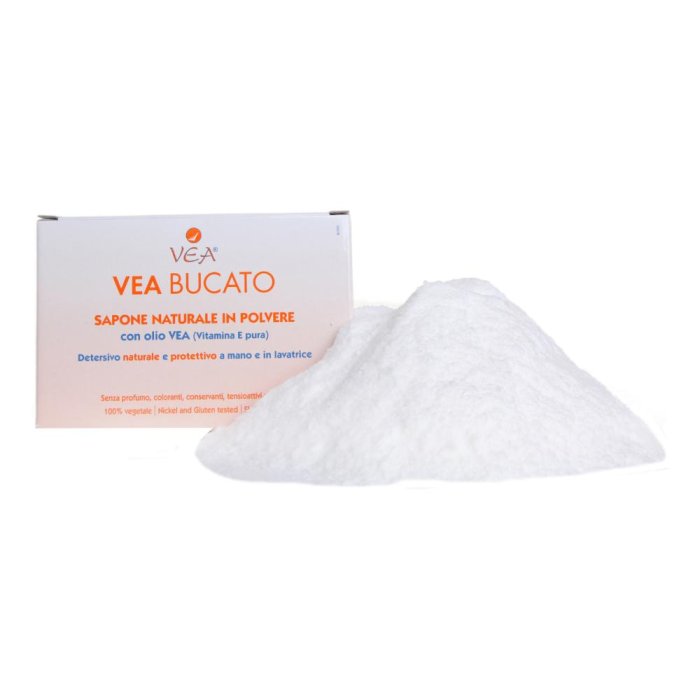 Vea Bucato Sapone Naturale in Polvere a Mano e in Lavatrice 500g
