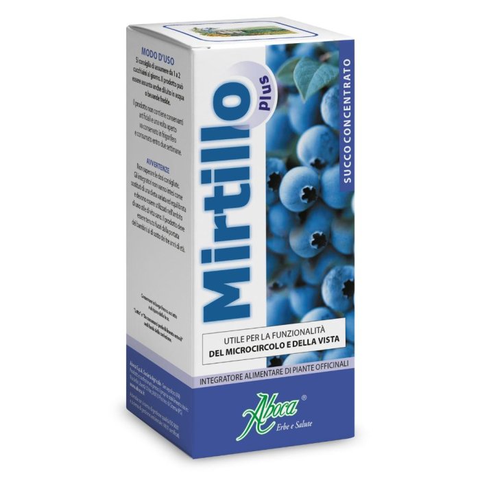 Aboca Mirtillo Plus Concentrato Integratore  Vista e Microcircolo 100 ml